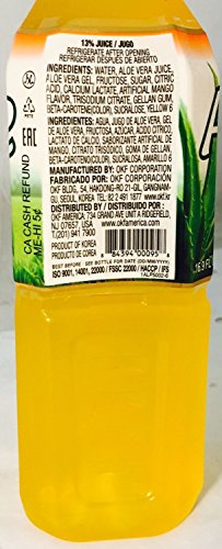 OKF Aloe: Mango Aloe Drink 10/16.9 Oz. Case  Shop Via Express