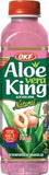 Aloe Vera King (Peach Flavor) - 16.9 Fl oz [Pack of 3]