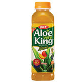 OKF Aloe Vera King Drink, Mango & Peach, 16.9 Fluid Ounce (Pack of 20 each)