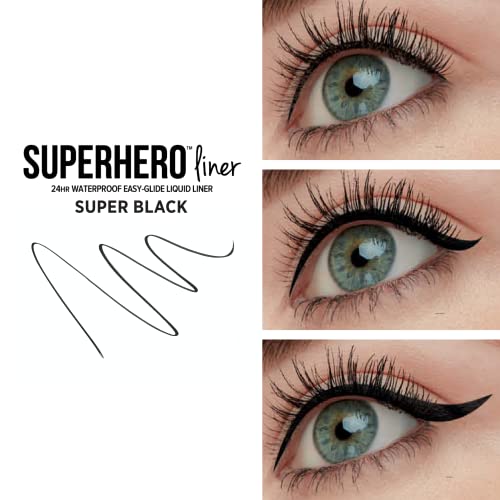 It Cosmetics Superhero Elastic Stretch Volumizing Mascara, Super Black - 0.3 oz tube