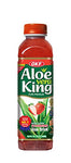 OKF Aloe Vera King Drink, Strawberry, 16.9 Fluid Ounce (Pack of 20)