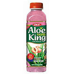 OKF Aloe Vera King Drink, Mango & Peach, 16.9 Fluid Ounce (Pack of 20 each)