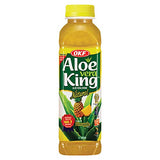OKF Aloe Vera King Drink, Pineapple, 16.9 Fluid Ounce