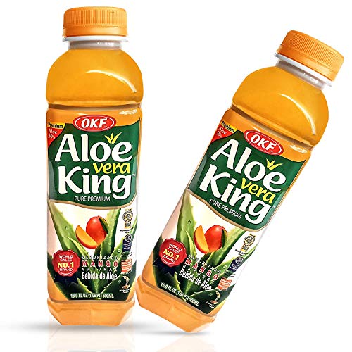 aloe vera king getränk Okf Aloe Vera King Mango Drink, 16.9oz (Pack of 10) – Shop Via Express