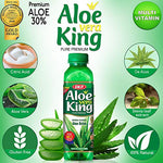 OKF Aloe Vera King Drink, Original, 16.9 Fluid Ounce (Pack of 12)