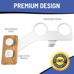 Bidet Attachment Easy To Use Buttons (Wooden Designed  Panel)